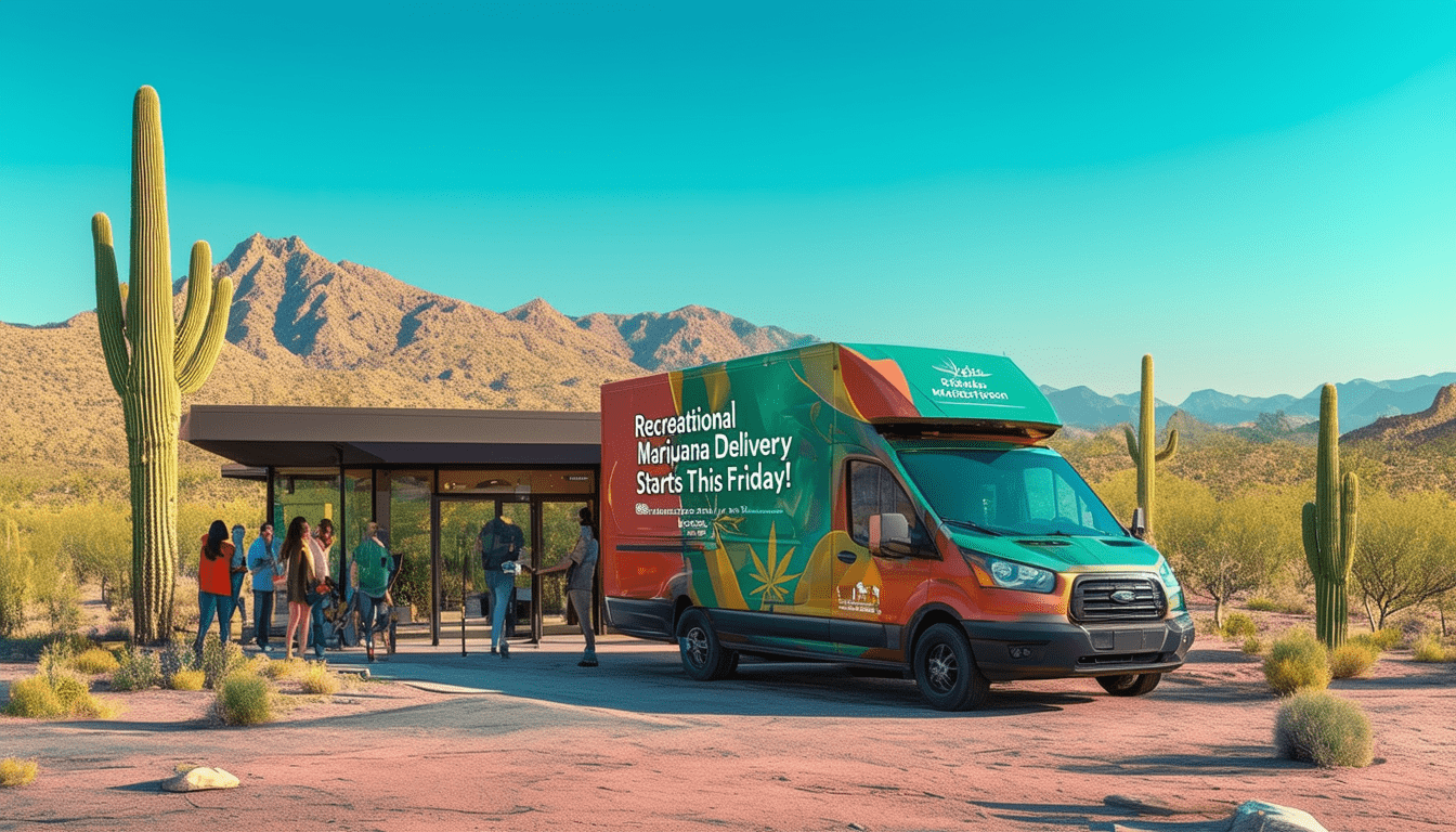 arizona is set to launch recreational marijuana delivery services this friday, providing greater access for users beyond just medical patients. discover how this expansion could change the landscape of cannabis access in the state.