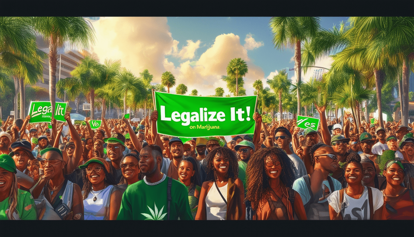 explore the growing momentum behind florida's marijuana legalization movement, fueled by support from influential figures like trump and harris. discover how this bipartisan backing is shaping the future of cannabis policy in the state.