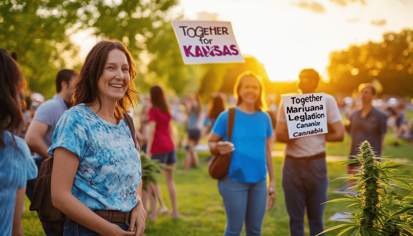 a recent poll shows overwhelming bipartisan support among kansans for marijuana legalization, highlighting the growing public demand for change, even as lawmakers delay proposed reforms for medical cannabis.