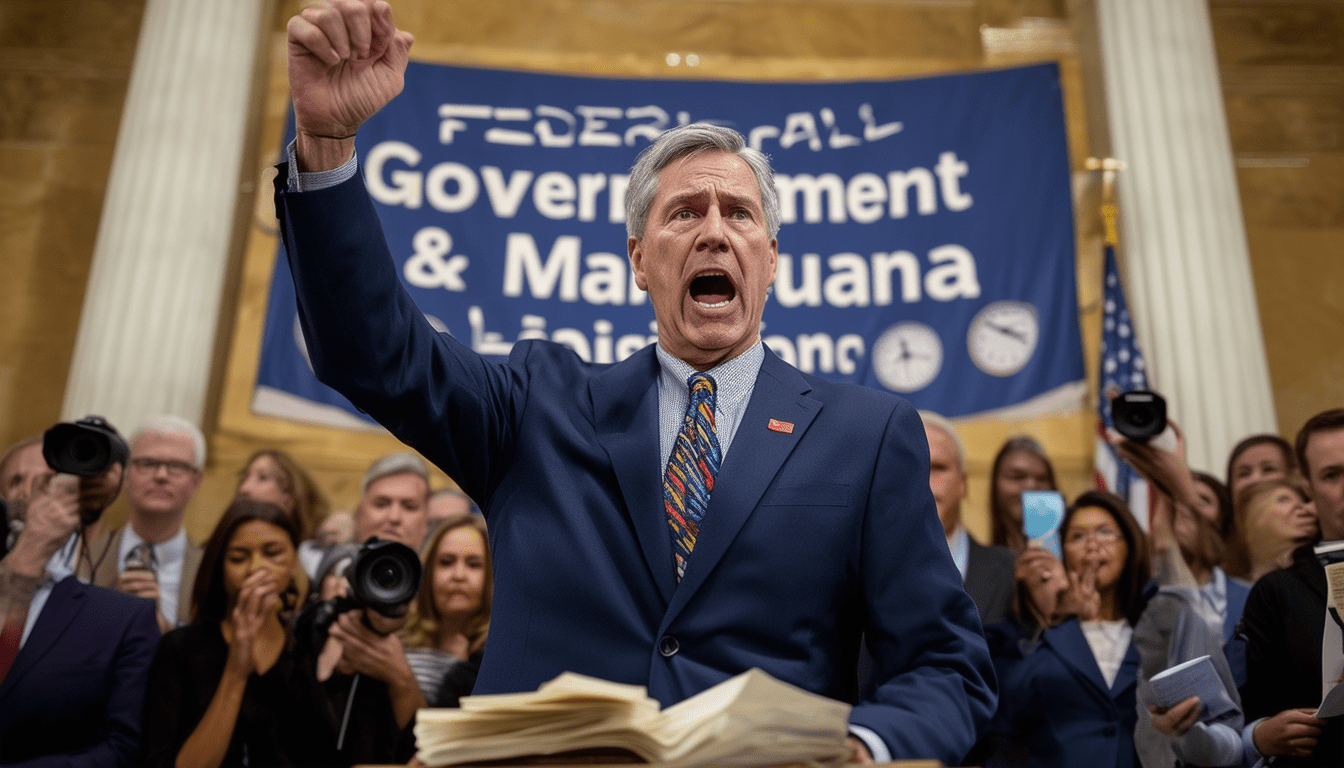 outgoing congressman argues that the federal government is lagging behind on marijuana legislation, likening its slow progress to being 'stuck in a time warp.' discover insights on the ongoing debate over cannabis legalization and the implications for future policy.