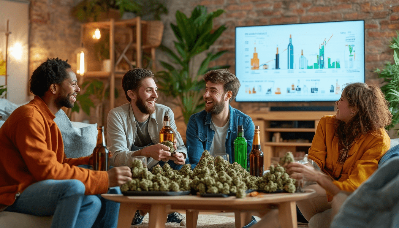 explore the rising trend of cannabis use as a popular alternative to alcohol in our comprehensive analysis from december 2024. discover the factors driving this shift, demographic insights, and the implications for social behavior and health.